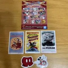 ディズニーファンタジア 1番くじ　ステッカー　シール　ミッキー