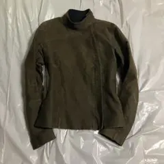 APC アーペーセー ダークブラウン カーキ ジャケット riri フランス製 