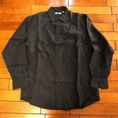 UNIQLO ユニクロ　長袖シャツ　メンズXL　チャコール