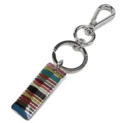 美品】Paul Smith ミニクーパー キーリング・カラビナ ストライプ