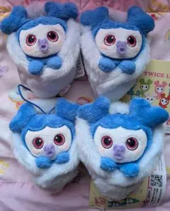 GIGO TWICE LOVELYS おくるみマスコット ツウィ セット