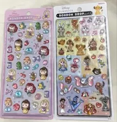 【正規品】ボンボンドロップシール ディズニー プリンセス クラシック