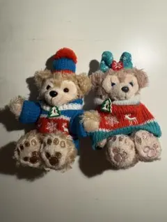 【希少品】ダッフィー シェリーメイ クリスマス