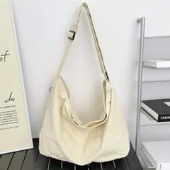 ニュースペーパーバッグ ショルダーバッグ トート アイボリー ヴィンテージ 古着