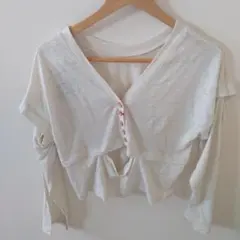 MOUSSY 　SLEEVE CUT トップス　カーディガン