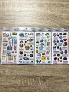 【正規品】大人の図鑑3Dシール 4枚セット