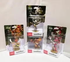 [新品未開封] ゼルダの伝説 ティアーズオブザキングダム amiibo4種セット