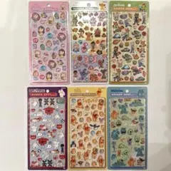 新品☆最安値！ボンボンドロップシール ディズニー 第2弾 6種 セット