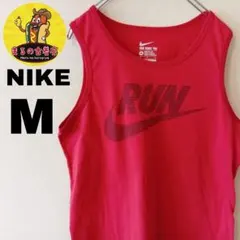 USA古着 NIKE　タンクトップM　レッドのサムネイル