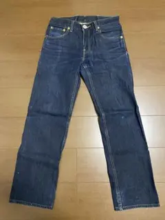 Levi's 502 ダークブルー ストレートジーンズ 29x34