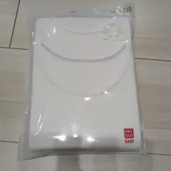 UNIQLO コットンフライスインナー 110 2枚組