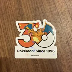 韓国限定 ポケモン 30周年 ランダム ステッカー リザード リザードン
