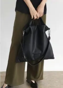 CLOVE／エコレザーショルダートートバッグのサムネイル