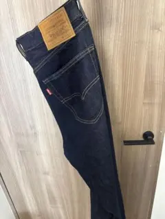 LEVI'S PREMIUM 505 ダークブルー ストレートデニム