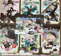 原神　オリジナルクリアファイル　　コンプリートセット　LAWSON