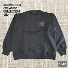 A-1942〈Mark Gonzales〉 XL ブラックトレーナー