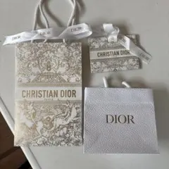 DIOR限定デザイン ショッパー ホリデー 3点セット