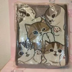 モフサンド　ゴブラン織ミニショルダーバッグ（にゃんこだらけ）
