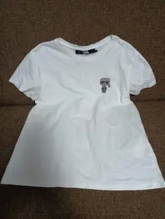 KARL LAGERFELD 半袖 Tシャツ ホワイトMサイズ感のサムネイル
