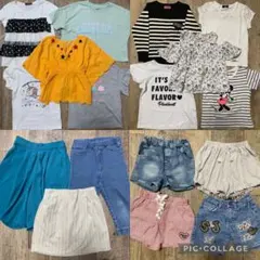 女の子　春夏服　17着セット　まとめ売り　110㎝