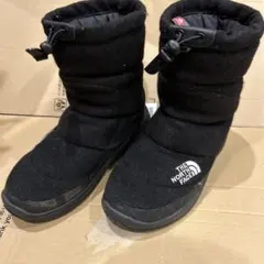 THE NORTH FACE ヌプシ ブーツ スノーブーツ24cm ブラック