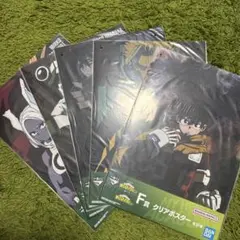 僕のヒーローアカデミア 一番くじ F賞 クリアポスター 5枚セット