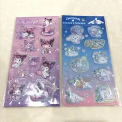 サンリオ シェイカーステッカーズ シャカシャカシール シナモロール　クロミ