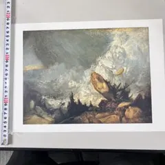 J.M.W. ターナー 湖に沈む夕陽 アートプリント - メルカリ