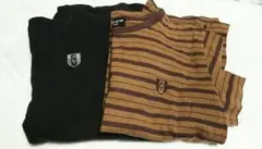 COMME CA ISM トレーナー&長袖Tシャツ セット