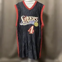NBA フィラデルフィア 76ers　#4クリス・ウェバー　タンクトップ M