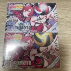 麻雀ファイトガール　ミツモト・ダイア　バレーボールウェア　ホロ　2枚セット