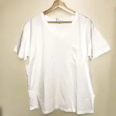 美品 ! Goodwear Vネック ポケットTシャツ ホワイトのサムネイル