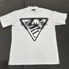 MARK & LONA ホワイトロゴシャツ　48