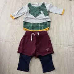 ロンパース・カバーオールセット　セットアップ