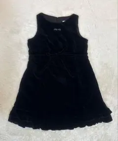 BeBe ブラック ノースリーブワンピース １００のサムネイル