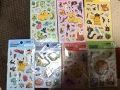 ポケモン　シール　7種セット