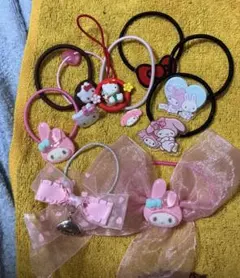 サンリオ　ヘアーゴム　　まとめ売り　　2(種類少し多めです)