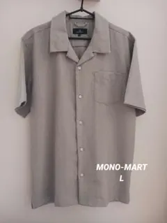 MONO-MART モノマート半袖シャツ グレー Lサイズのサムネイル