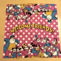 新品　ミッキー　ミニー　バンダナ　ディズニー　お弁当包み