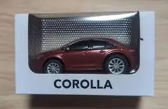 トヨタ　カローラ　プルバックカー　赤