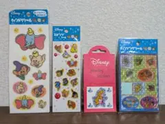 Disney キャラクターシール 4枚セット