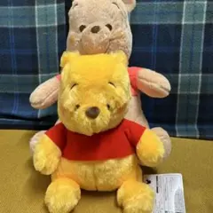07127✳︎プーさん ぬいぐるみ 中型2体