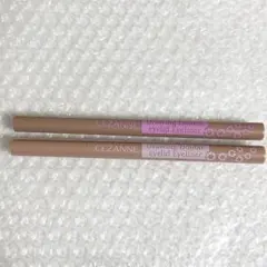 セザンヌ 描くふたえアイライナー 20影用グレージュ 30影用ピンク 涙袋ラインのサムネイル