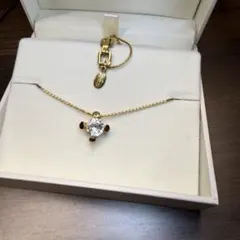 美品♡ゴールド クリスタルネックレス ジバンシー