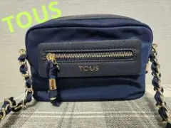 TOUS ネイビー ショルダーバッグのサムネイル
