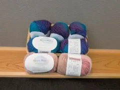Aurora Wool オーロラウール 7玉セット グラデーション毛糸