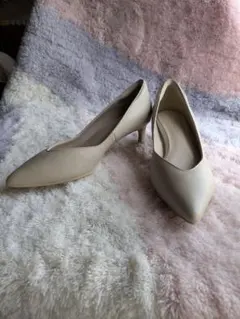 Green Label Relaxing ベージュ パンプス