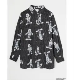 【美品】Disney MOUSSY MD EDITORIALS シャツ 長袖のサムネイル
