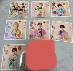 なにわ男子 ましかくフォトFloral 名古屋店限定 7枚セット