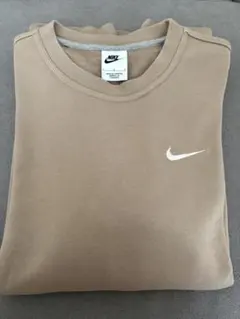 Nike ベージュ クルーネック トレーナー